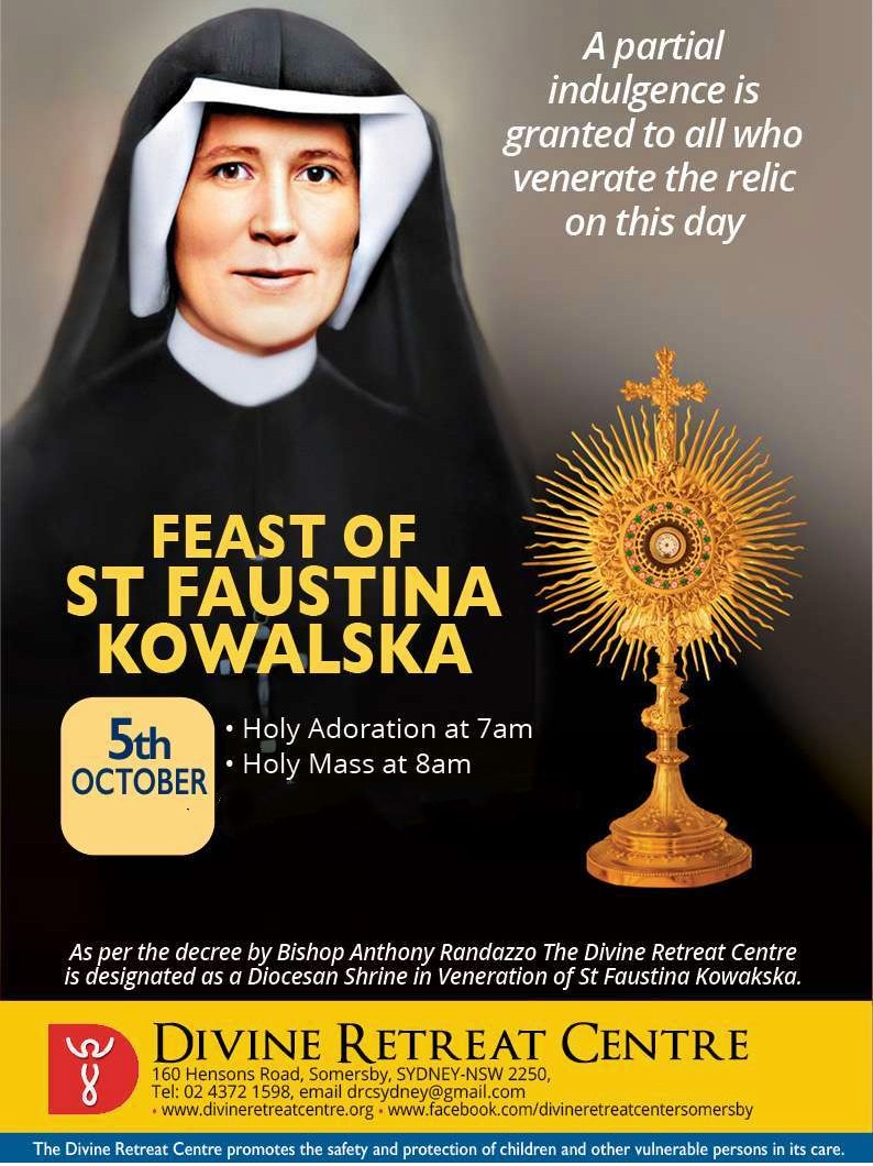 St Faustina Feast