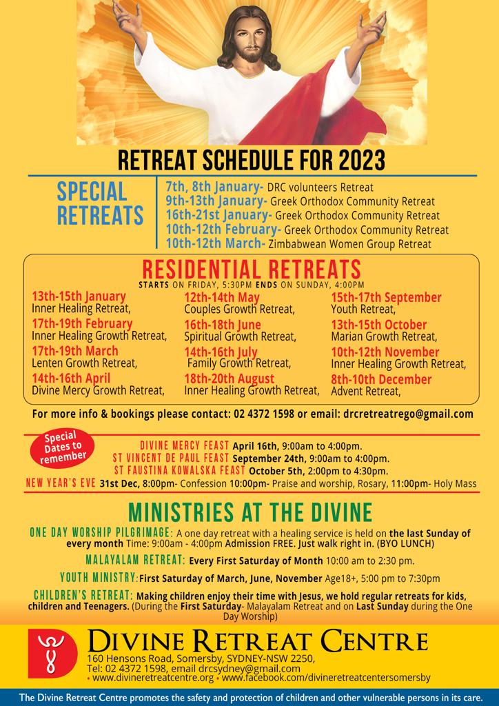 Youth Retreat Divine Retreat Centre