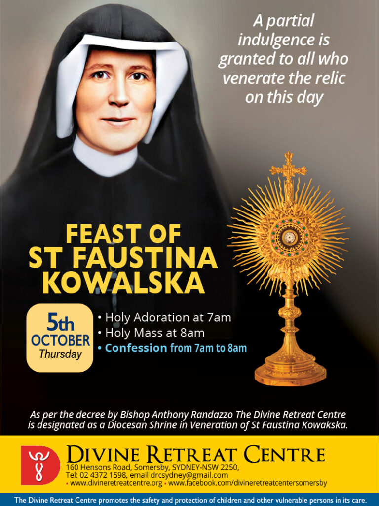 st faustina feast day