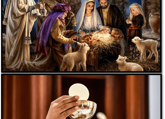 Reflecting on the birth of Jesus and the Holy Eucharist as we draw nearer to Christmas