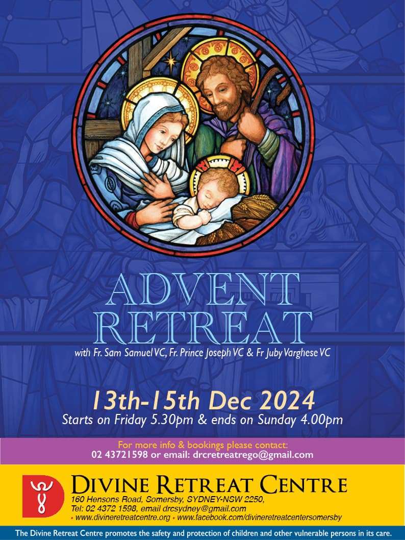 Advent Retreat Decemeber 2024